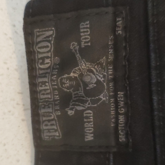 Wms TRUE RELIGION jeans (sz 24) - Picture 7 of 9